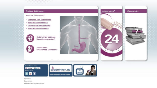 Bildschirmfoto Webdesign XL Bayer HealthCare – Losec Pro Globale Website und Länderseitenhome-webdesign-xl-bayer-healthcare-losecpro