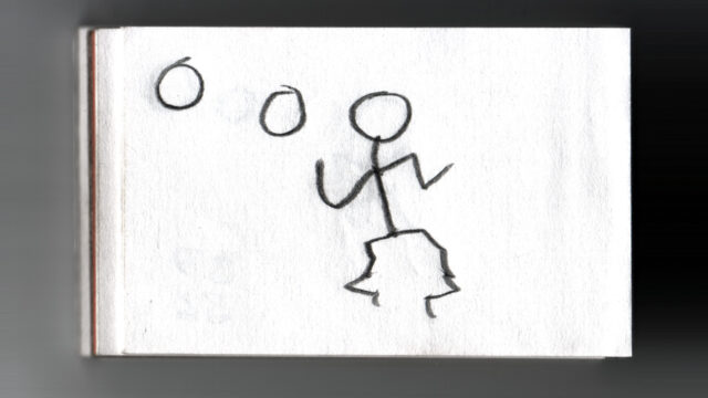 Emblem für Animationen jonglierendes Strichmännlein0000-animationen