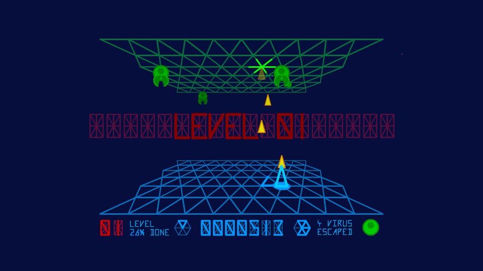 Screenshot Viren-Baller-Game – Level 01