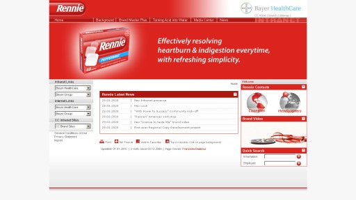 Bildschirmfoto Intranet Bayer Health-Care von Rennie1010-intranet-bayer-health-care-rennie