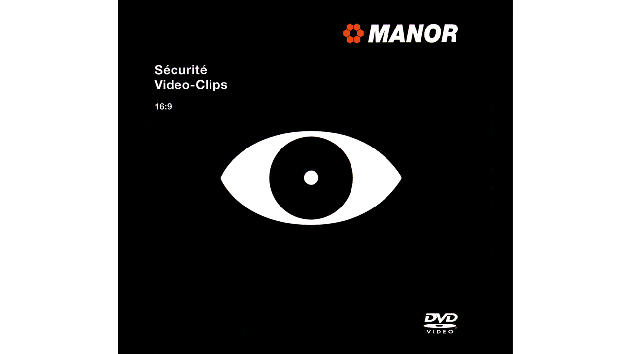 DVD Manor Sécurité Video-Clips – DVD Hülle